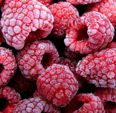 Малина ціла заморожена, 1 кг